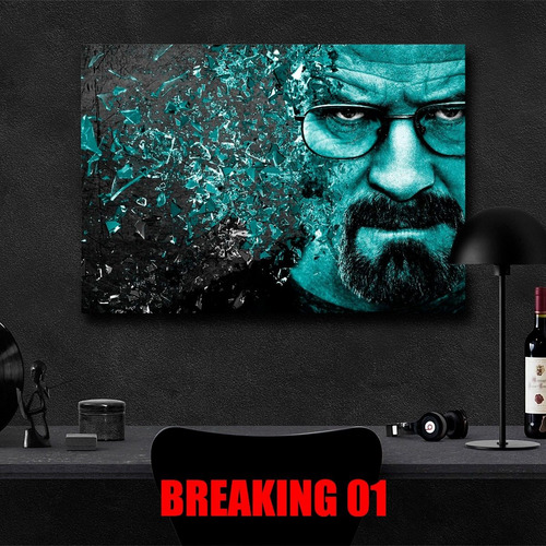 Cuadros En Canvas De Breaking Bad, Heisenberg 70x100 Cm