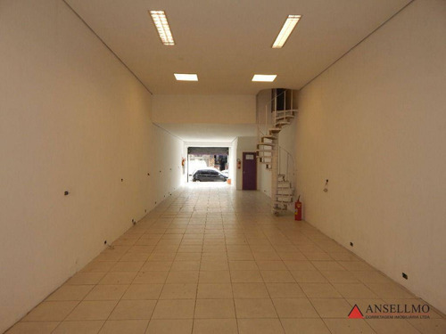 Imagem 1 de 13 de Salão Para Alugar, 158 M² Por R$ 3.000,00/mês - Jardim Bom Pastor - Santo André/sp - Sl0496
