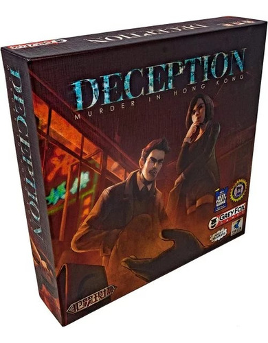 Juego De Mesa Deception: Murder In Hong Kong