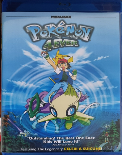 Pokemon Peliculas 4 5 Y 6 Latino Blu Ray