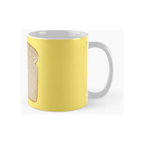 Taza Rebanada De Pan Realista Calidad Premium