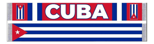 Faixa Cachecol Da Bandeira De Cuba