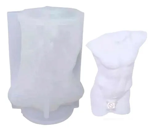 comprar Molde Vela Velas Jabones Jabon Silicona Cuerpo Hombre Torso