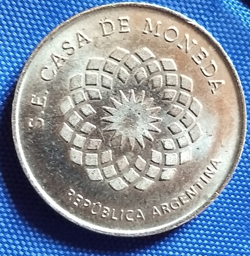 Moneda Medalla Casa De Moneda Antigua Argentina 