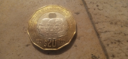 Moneda De 20 Pesos 