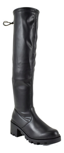 Botas Combat Chunky 6cm Plataforma Para Mujer Mod Maya