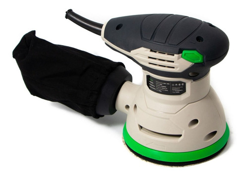Lijadora Roto Orbital 125mm 300 Watts Salkor Lrp1200 Color Verde Frecuencia 50 Hz