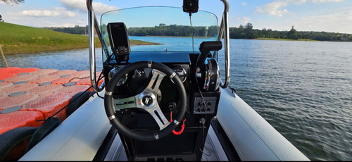 Bote Zefir G500, Com Motor Mercury 100hp Com Apenas 60h.