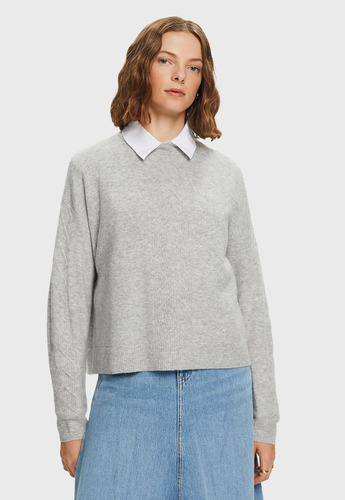 Sweater De Punto Mujer Esprit