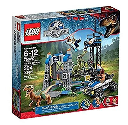 Lego Parque Jurásico Jurásico Mundial Raptor Set Escape # 75