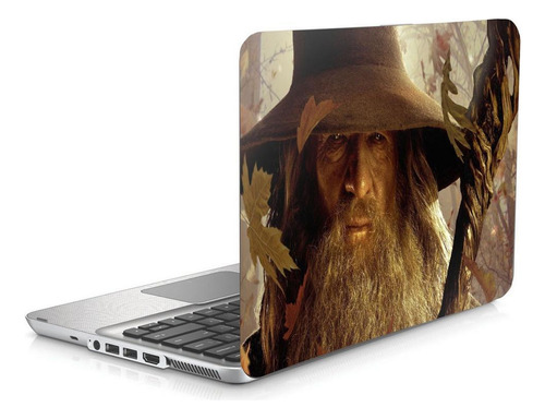 Skin Adesivo Protetor Notebook 13,3 Senhor Dos Anéis Gandalf