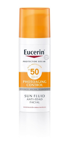 Solar Fluido Antiedad Spf 50 X50ml - Eucerin