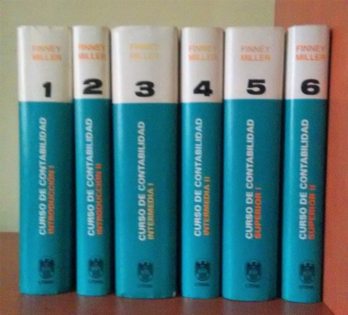 Enciclopedia De Contabilidad De Finney Miller 6 Tomos. (Usado)