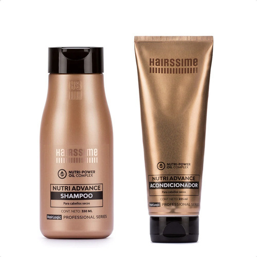 Kit Hairssime | Nutri Advance: Shampoo + Acondicionador