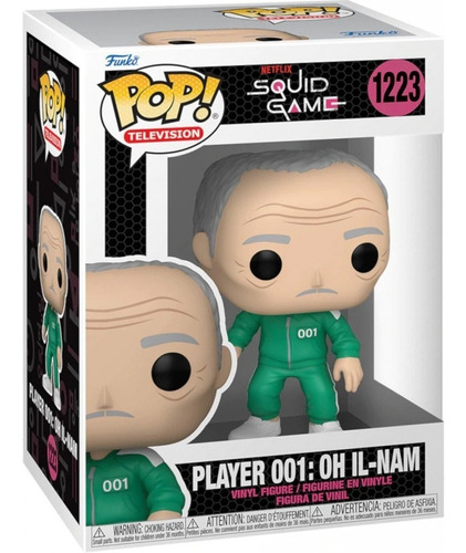 Funko Pop Television Squid Game Player 001 Oh Il-nam 1223 At