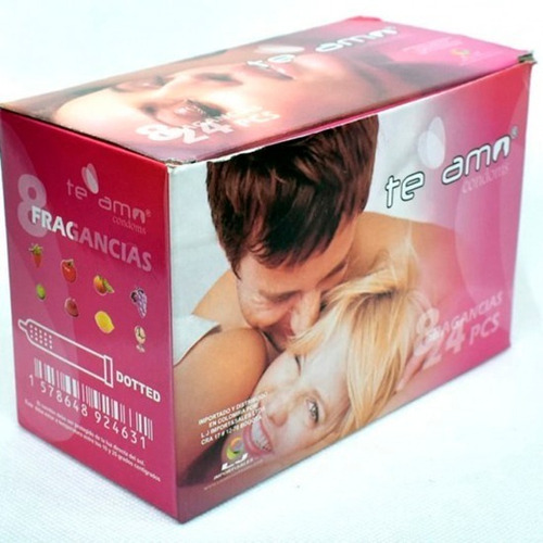 Caja Condones Preservativos Te Amo - Unidad a $417