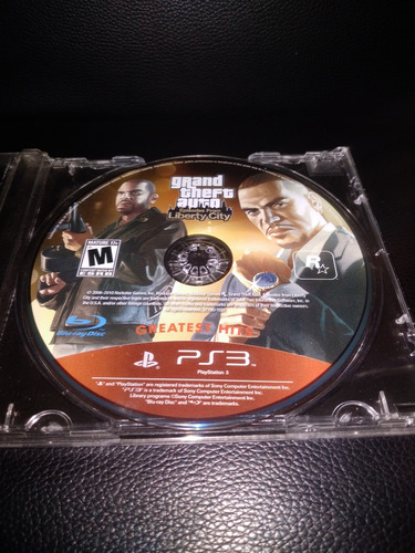 Juego Grand Theft Auto Episodes From Liberty City, Solo Disc