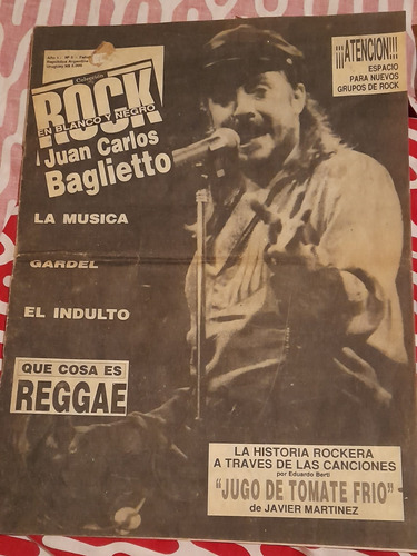 Revista Rock En Blanco Y Negro N 5 (Usado)