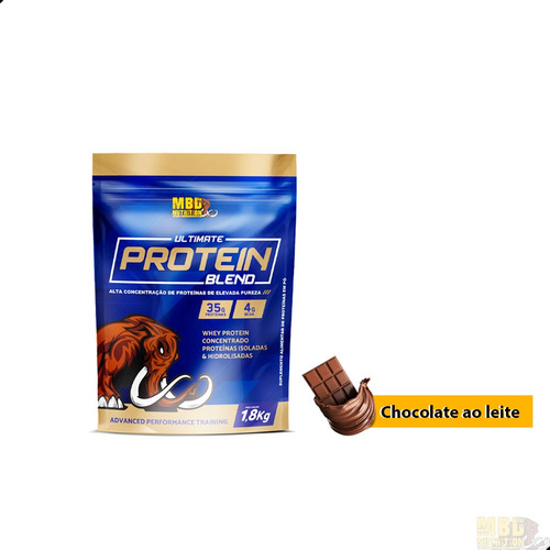 Kit 6 Suplemento Whey Protein Bolic Ultimate Mbd Blend 1,8kg