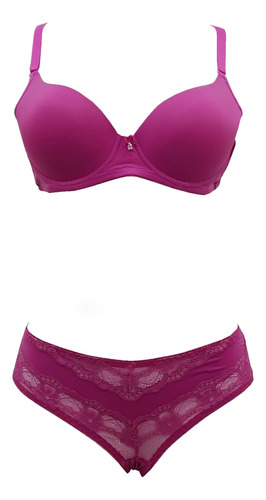 Coordinados Brasier Push Up Tirantes Desmontables + Bikini