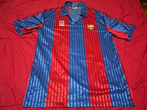 Camiseta Barcelona España Meyba 1991 1992 Champions League L (Usado)