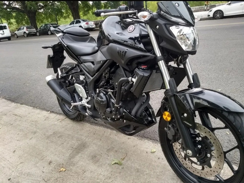 Moto Yamaha Mt 03 - Mt03 Negra 2018 Accesorios - Impecable