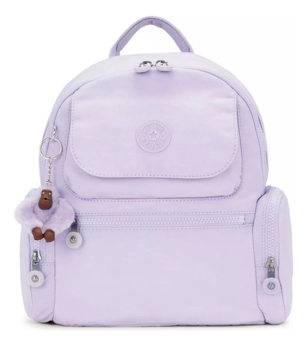 Mochila Kipling Matta Color Lilac Joy Diseño Color Solido 9l