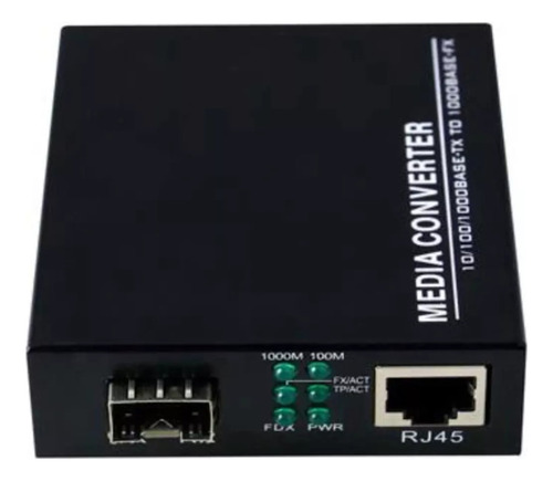 Media Converter Sfp Fibra Optica Salida Rj45 De 1 Giga Fac A