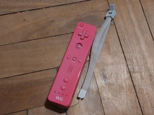 Wii Wii Mote Rosa Original Nintendo Wii Exc Estado