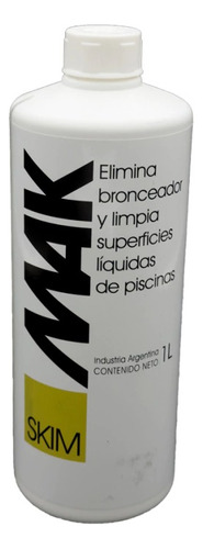 Mak Skim Limpiador De Bronceadores Y Superficies Piletas