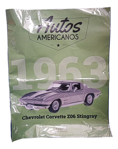 Autos Americanos 1/43 Chevrolet Corvette Z06 Stingray 1963 Gris