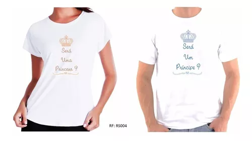 Kit Camisetas Casal King and Queen