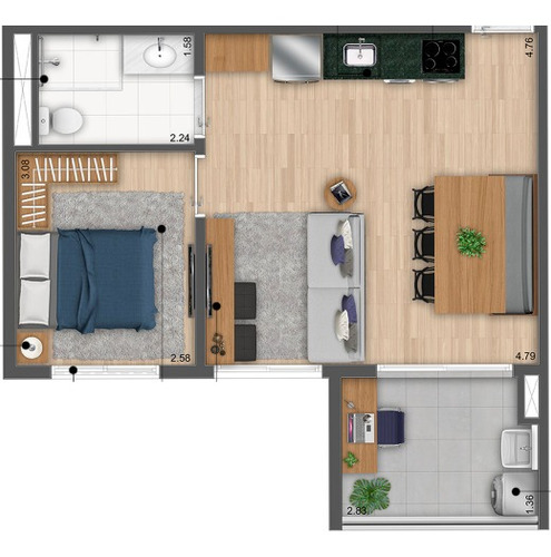 Imagem 8 de 30 de Apartamento - Ref: Or20405.1