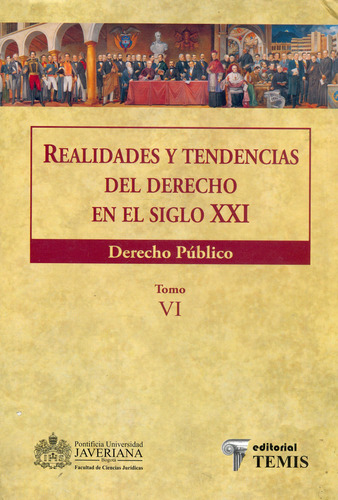 Realidades Y Tendencias Del Derecho En El Siglo Xxi: Derecho Público. Tomo Vi, De Varios Autores. Serie 9583508035, Vol. 1. Editorial Temis, Tapa Dura, Edición 2010 En Español, 2010