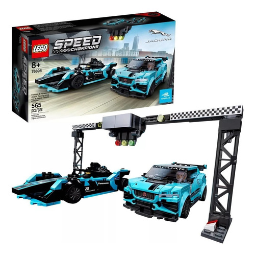 Kit Lego Speed Champions Jaguar Racing Gen2 Y Jaguar I 76898