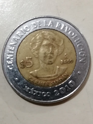 Moneda De Carmen Serdan