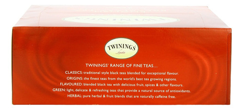 Twinings Té, Desayuno Inglés, 100 Conde, 7,05 Oz
