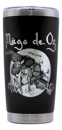 Termo Mago De Oz De 20oz Acero Inoxidable, Rock