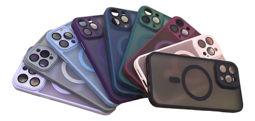 Frosted Matte Funda Magnetizada Para iPhone