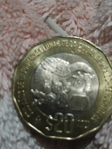 Moneda De 20 Pesos Conmemorativa A Los 700 Años De La Fundac