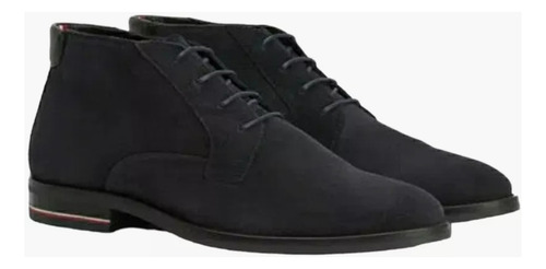 Botín Signature Hilfiger Suede Boot Ante Hombre (va)