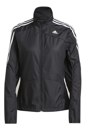Imagen 5 de 5 de Chaqueta adidas Marathon 3 Tiras Mujer