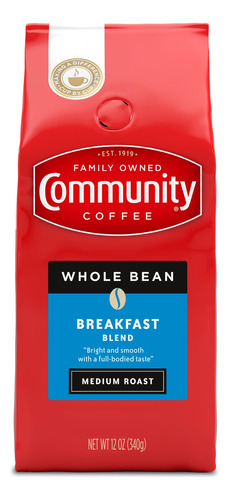 Café En Grano Entero Breakfast Blend Tostado Medio 340 G