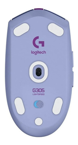 Mouse gamer de juego inalámbrico Logitech Serie G Lightspeed G305 lila