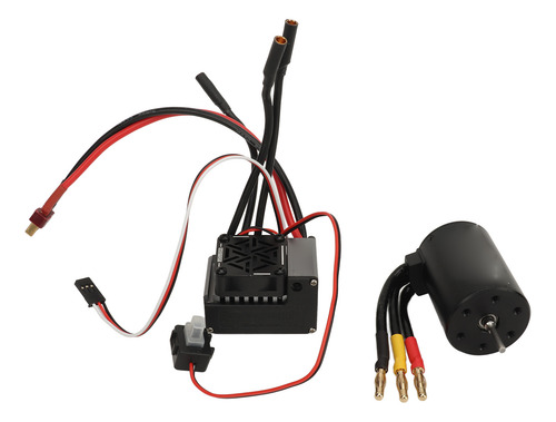 Motor Sin Escobillas 1/10 Rc Para Coche Esc Combo 3650 60a E