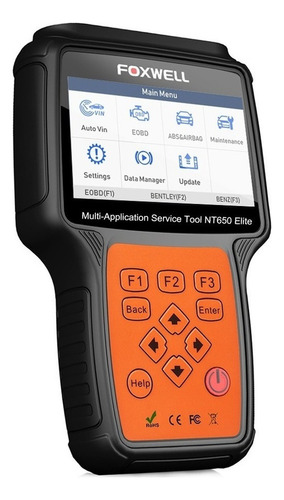Foxwell Nt650 Elite Obd2 Escáner Tpms Dpf Airbag Reset .