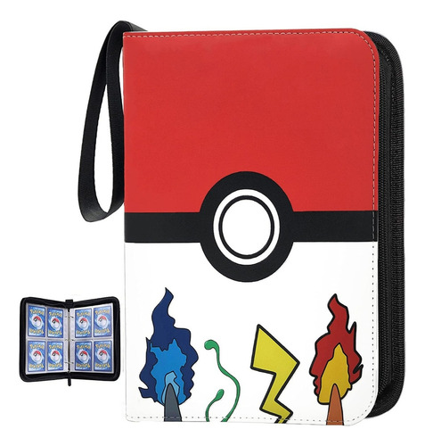 Libro De Cartas Pokémon Con 400 Cartas, Múltiples Portadas