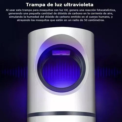 Lámpara Mata Mosquitos Zancudoselimina Silencioso R