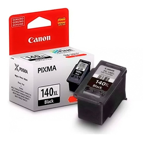 Cartucho Pg 140xl Canon Mayor Capacidad 11ml - Original