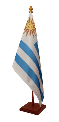 Bandera Uruguay Mastil Escritorio Despachos Oficinas